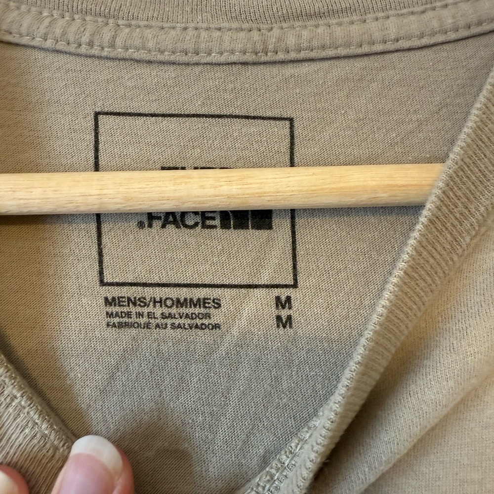 The North Face Men's Tan Short Sleeve Tee - Picture 3 of 6
